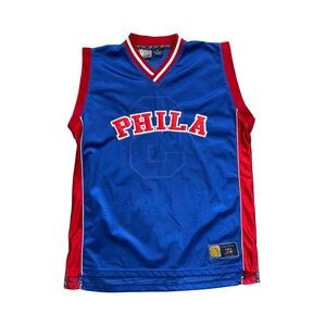Phila Allen Iverson Authentic Collection U.S.A. LM jersey - size M